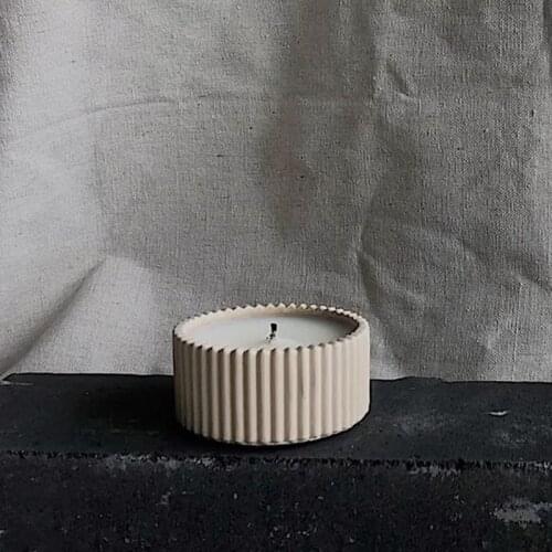 Cement Concrete Pot Mold Silicone Candle Cup Mold Small Container Mold Wax Vessel Mold Concrete Small Pot Molds