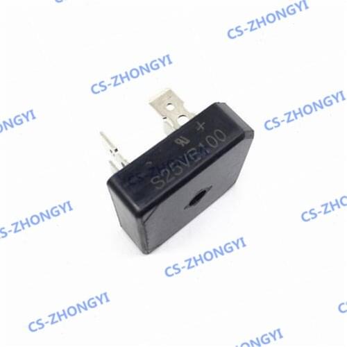 2pcs S25VB100 25V 1000V S25VB100 High Current Glass Passivated Single-Phase Bridge Rectifier