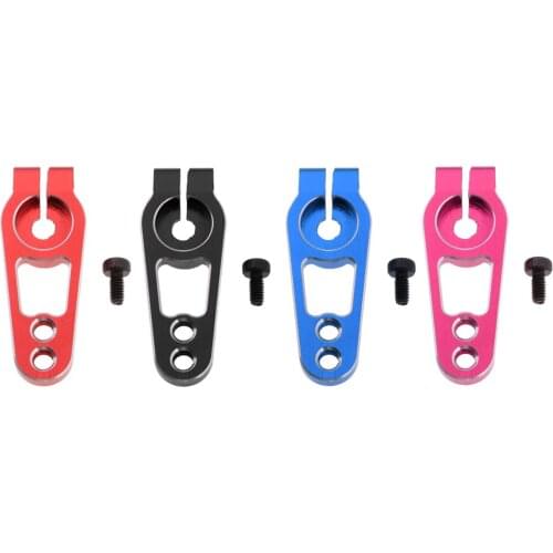 Aluminum Alloy 25T Servo Horns Metal Steering Arms Accessories for 1/12 1/10 1/8 RC Car Models Custom Supplies Update Accessory