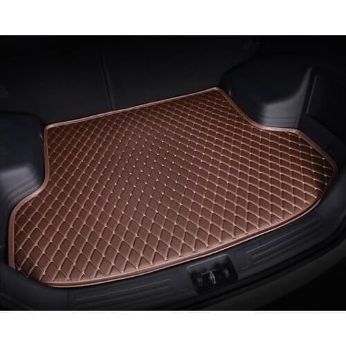 Kalaisike custom car trunk mat for Audi all model a6 c7 a5 q3 tt cc a3 8v a4 b7 b8 b9 q7 q5 car styling auto accessories