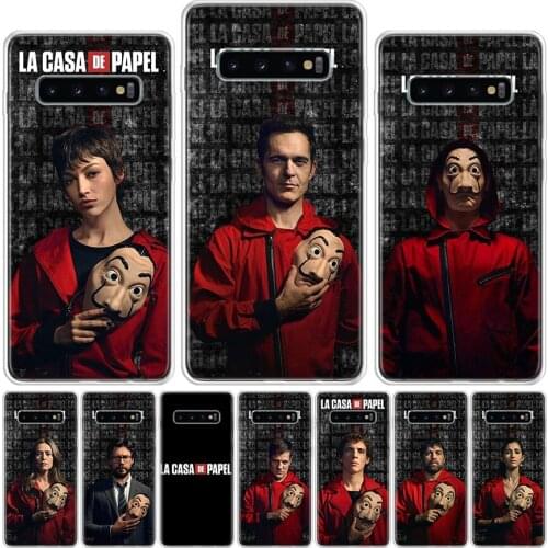 Money Heist House Paper TV-Show cover Phone Case For Samsung Galaxy A51 A71 A50 A70 A80 A90 A01 A6 A7 A8 A10 A10S A20S A20E A30