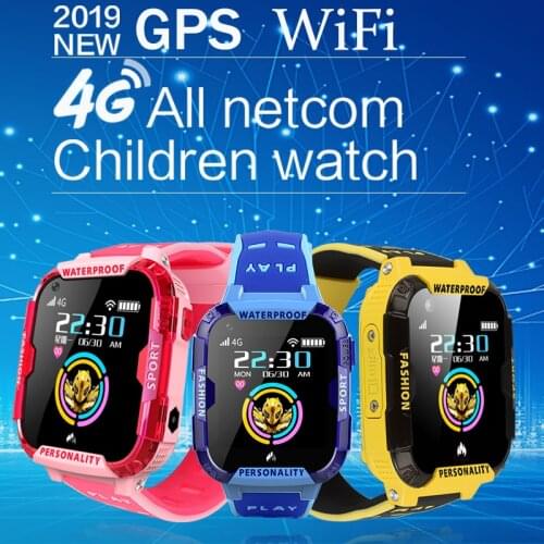 2019 New 4G Kids smart watch GPS safe positioning WIFI indoor precision positioning smart watch For children support video call