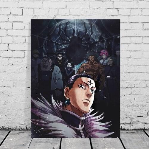 Phantom Troupe HxH HUNTER x HUNTER Anime Manga Canvas Painting Wall Art Poster Print Picture Living Room Decoration Home Decor