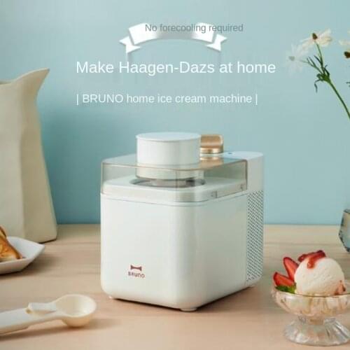 Bruno Ice cream Machine Home Small Homemade Mini Fruit Ice Cream Ice Cream Cone Machine