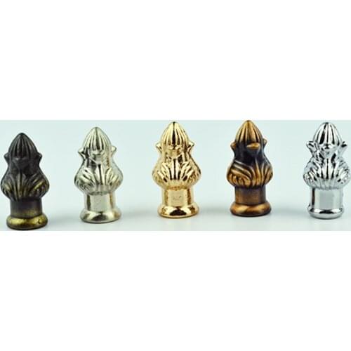 Metal Flower Finial Fixed Parts M10mm Inner Thread Tooth Fastener Lighting Accessories For Chandelier Table/Floor Lamp