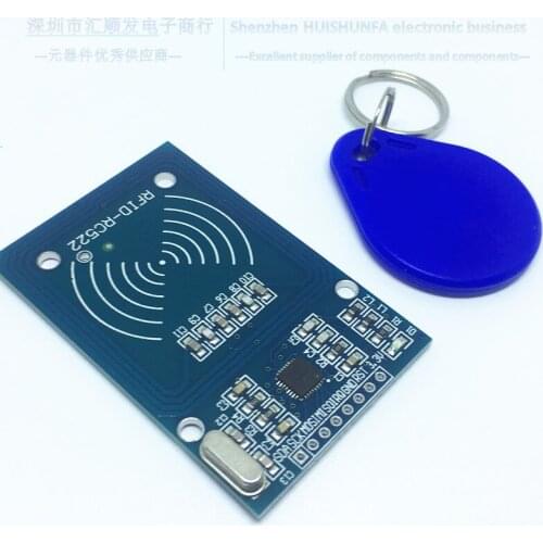 Mfrc-522 RFID RF INDUCTION MODULE S50 Fudan card RC522 Development Board Learning Board