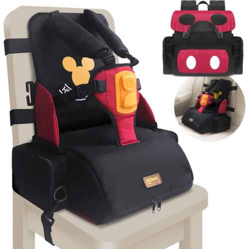 3 in 1 Multi-function waterproof baby seat belt kids feeding seat chair 5 point harness portable safety belt dining high chair