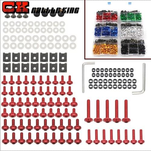 Motorcycle Fairing Bolts Kit Bodywork Screws Nut accessories For Kawasaki Vulcan s Versys klr 650 1000 ER-6N ER-6F ER 6N/6F