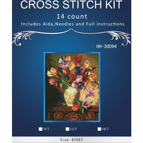 Free delivery Top Quality Lovely Counted Cross Stitch Kit Coral Peonies Peony Pink Flower Flowers dim 70-35298 35298 6