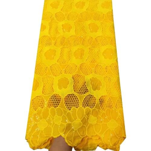 Nigerian laces Fabric With Sequins 2021 African Cord Laces Fabrics,Nigerian Guipure milk silk Lace Fabric For Wedding YTB161
