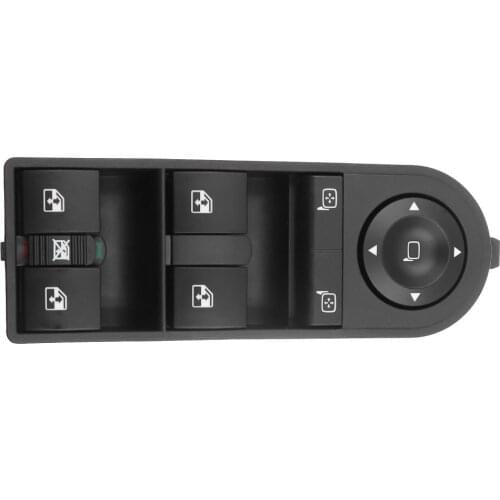 Electric Power Window Master Control Switch Fit For Vauxhall For Opel Astra H Zafira 2004-2015 13228699 13228877