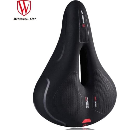 Wheel Up Mountain Bike Bicycle Seat Cushion Seat High Elasticity Comfortable Thick Breathable Anti-scratch Non-slip Memory Foam
