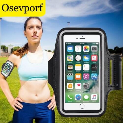Running Sport Phone Case Armband for Samsung S10 S9 S8 iPhone X Xs Xr 6 7 8 Plus Phone Holder Brassard Arm Band Phone Cases Belt