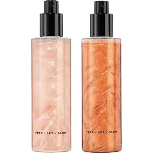 High Gloss Makeup Spray Flowing Sand Makeup Moisturizing Liquid Highlighter Contour Bright White Shimmer Beauty Tools