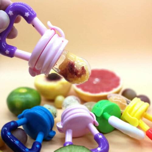 Fresh Fruit Food Kids Nipple Feeding pacifiers Safe Feeder Baby Pacifier Bottles Nipple Teat Nibbler pacifier Baby products