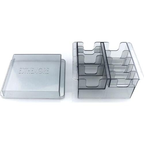 Universal Guide Limit Comb Storage Box Electric Hair Clipper Rack Organizer Case Barber Salon Hairdresser Tool with Lid