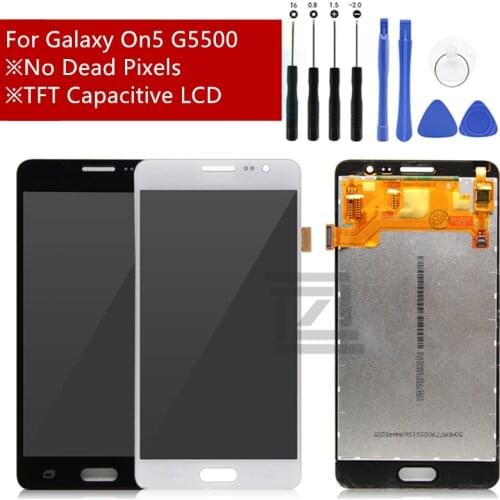 For Samsung Galaxy On5 LCD Display Touch Screen Digitizer LCD Display for Galaxy On 5 G5500 G550FY G550T Assembly Repair Parts