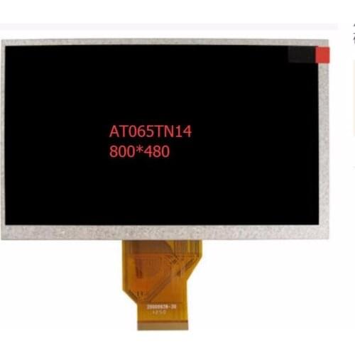 6.5inch polegada TFT LCD digital screen AT065TN14 800 * 480 (RGB) Dimensions 155 * 89.5*5mm Thickness of