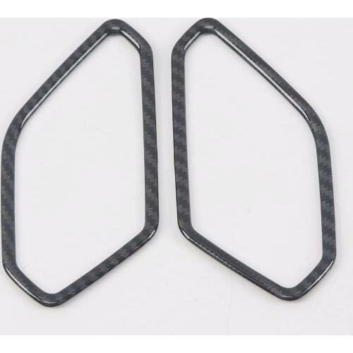 For Volkswagen VW Tiguan MK2 2016-2018 2019 Car Audio speaker sound cover decorating interior trim moldings Sound Cover Trims