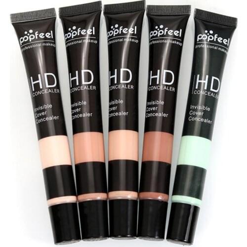 1 Pcs Portable Highlight Concealer Cover Dark Circle Dark Spots Liquid Concealer TSLM1