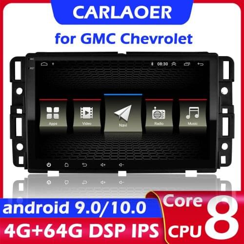 Car Android Radio Multimedia Player For GMC Sierra Yukon Denali Acadia Savana Chevrolet Express Traverse Equinox 2Din GPS WIFI