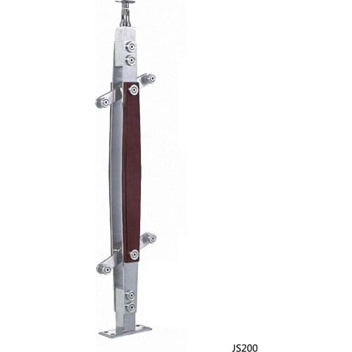 Freeshipping 950mm JS200 Column Customade Floor Mount Newel Handrail Armrest Post Pillar Pole for Staircase