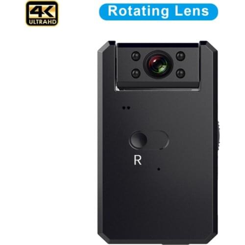 New Mini Camera Full HD 1080P 4K Wireless WiFi CCTV HD MINI IP Camera Spy Rotating Lens Home Security Mini Sports DV Camera