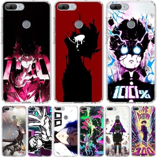 Mob Psycho 100 Anime Phone Case for Huawei Honor 10 9 Lite Y9 Y5 Y6 Y7 2019 8X 8A 8S 7A 7X 10i 20i Pro V30 Art Coque Capa