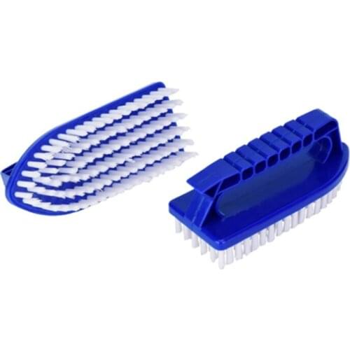 D7WA Pool Step and Corner Brush 180 Degree Rotation Handle Plastic Brush for Above Ground and Inground Swimming Pools