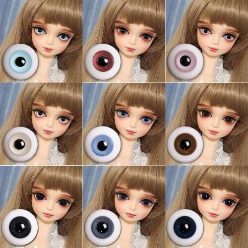 DBS Fortune Days 1/4 BJD 12mm Nine color eyes reborn girls eyes high quality Blyth dolls toys