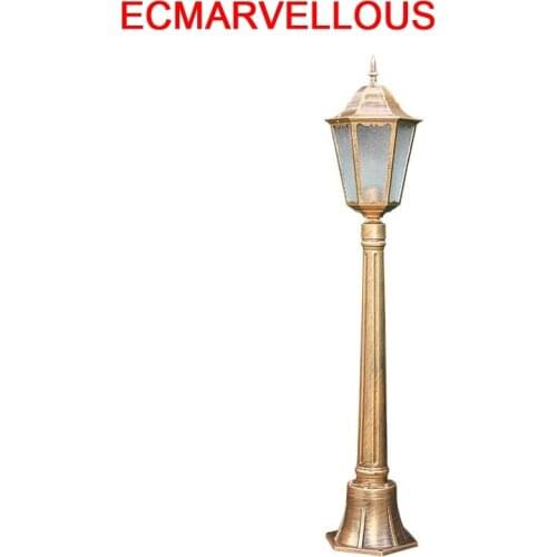 Farola Lampioni Da Esterno Sokak Lamba Lamp Lampione Giardino Plaza Off Road Luminaire Exterieur LED Lampa Uliczna Street Light