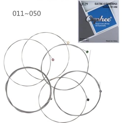 Guitar Strings 6Pcs/lot Electric Guitar String Medium 011-050 Bright Tone Nickel Alloy String