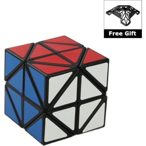 LanLan Square Helicopter Magic Cube Neo Cubes Speed Puzzle 12 Axis Antistress Cube Educational Cubo Magico Toys for Adult Gift