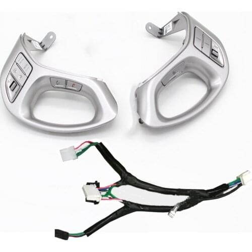 For Hyundai ix35 TUCSON multi-function steering wheel button car cruise control buttons with bluetooth button with wire 20102014