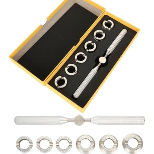 Watch Screw Back Case Cover Opener Remover Wrench Dies Repairer Tool Set for Rolex Watchmaker Open Battery Change Tools
