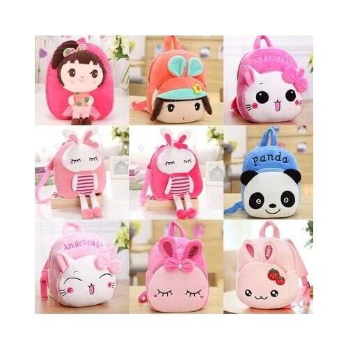 26cm kindergarten backpack bag new hot fashion Cute cartoon backpack pretty soft good quality Holiday christmas birthday Gift