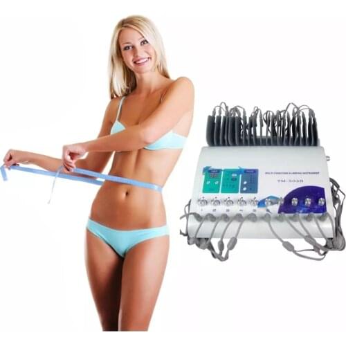 TM-502B Newest Portable Russia Wave Electrical Stimulation EMS Machine Reduce Cellulite Slimming Weight Loss Beauty Equipment