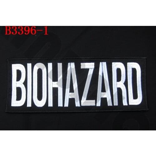 Embroidery patch Umbrella Corporation BIOHAZARD Big Back Of The Body B3396