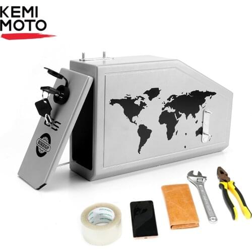 For BMW F 800 GS F 700 GS 800GS F800 F700GS F800GS Tool Box Decorative Aluminum Box Toolbox 5 Liters for Left Side Bracket