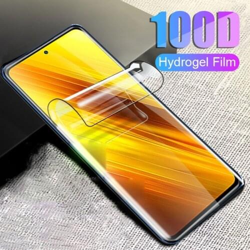 Poco X3 NFC M3 Poco M 3 X 3 Screen Protector Hydrogel Film Protective Flim Soft Tempered Glass For Xiaomi Poco X3 X 3 m3 m 3