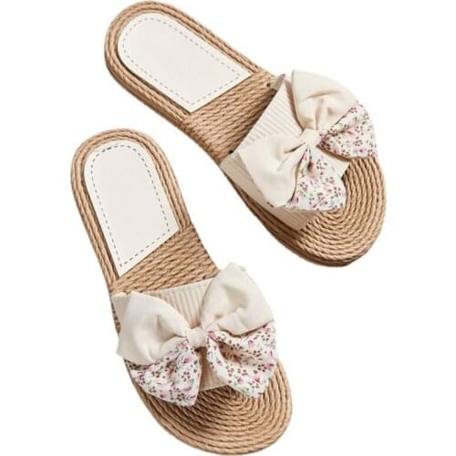 Women sandals summer flat pearl sandals flip flops rome shoes string bead slippers mujer gladiator sandalias sapatos femininos