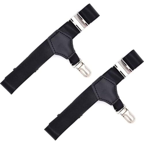 1 Pair Universal Holder Outdoor Garters Adjustable Lightweight Elastic Anti Rust Comfortable Non Slip Suspender Men Socks Stays
