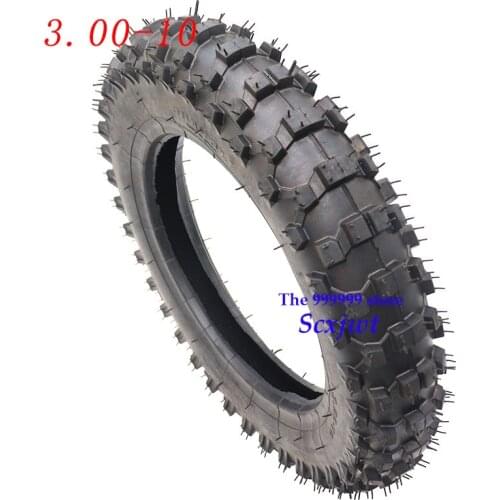 10 Inch 3.00-10 Rear Wheel Tire Outer Tyre Deep Teeth Dirt Pit Bike Off Road Motorcycle Use Guang Li CRF50 Apollo 80/100-10