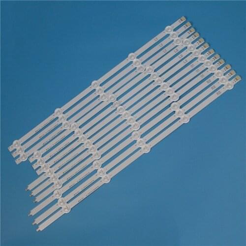 10 Lamps 1000mm LED Backlight Strip Kit For LG 50LN549E 50LN549C 50LN550V 50 inch TV Array LED Strips Backlight Bars Light Bands