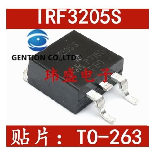 10PCS F3205S IRF3205S IRF3205NS field-effect tube TO-263 in stock 100% new and original
