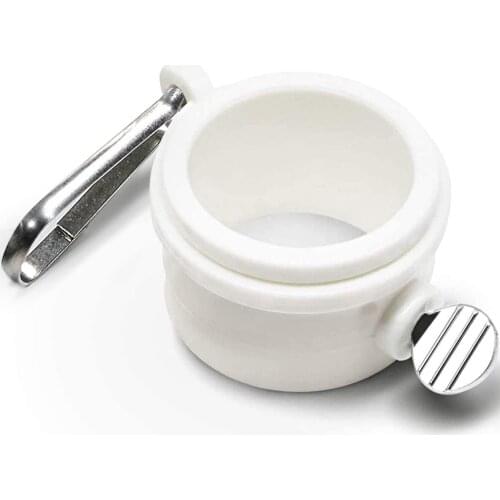 2 Pcs Flagpole Rotating Ring Cream Color Flagpole Rotating Ring, Lightweight, Durable And Removable Flag Pole Mounting Rings