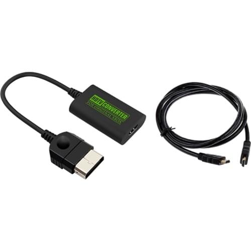 HDMI Converter Adapter for Micro-Soft Video Game Console High Definition Support Display Modes 480P 720P 1080I