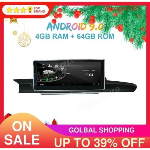 Android 10.0 8GB+128G For Audi A6 2012-2016 Radio Car GPS Navigation Radio Tape Multimedia Player HeadUnit Auto Stereo Carplay