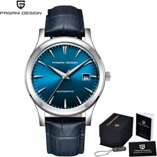 Pagani Design New 2021 Classic Mens Mechanical Watch Waterproof Watch Luxury Brand Mens Quartz Watch Leather Automatic Clock