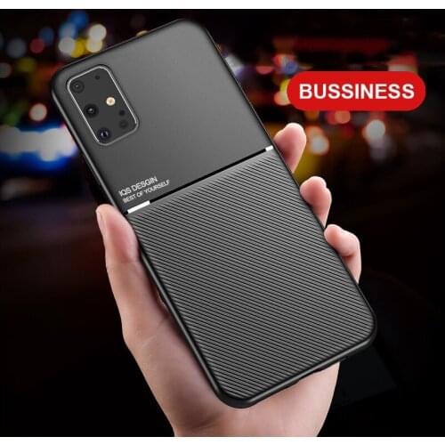 For Samsung Galaxy S20 Ultra 5G Case Silicone Cover Shockproof Bumper For Samsung Galaxy S20 Plus 5G Magnetic Car Holder Coque